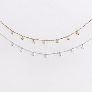 Bundle 2 GOLD & SILVER Star Choker Necklace ⭐️